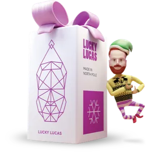 The original Lucky Lucas package