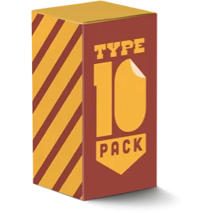 The original Type 10 Pack package