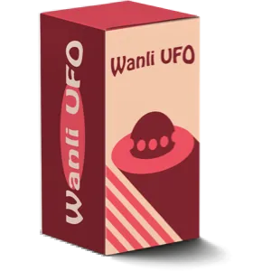 The original Wanli UFO package