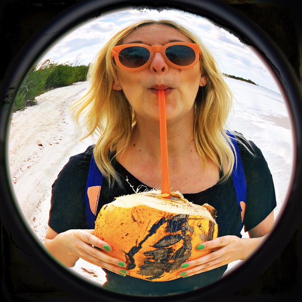 A photograph taken with the Fisheye camera