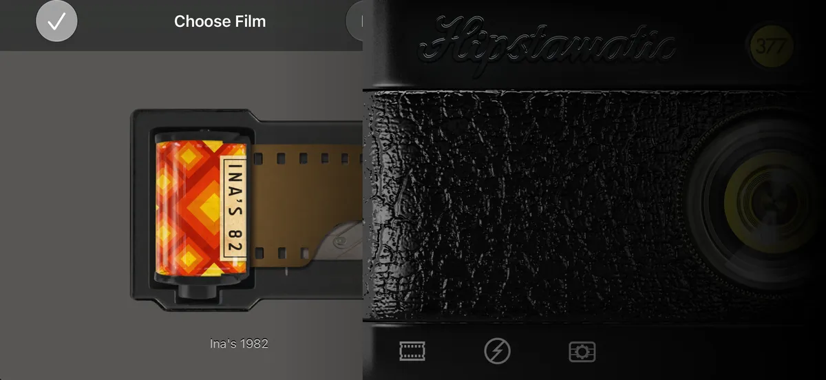 Step 4: Swipe to the Camera Club gear