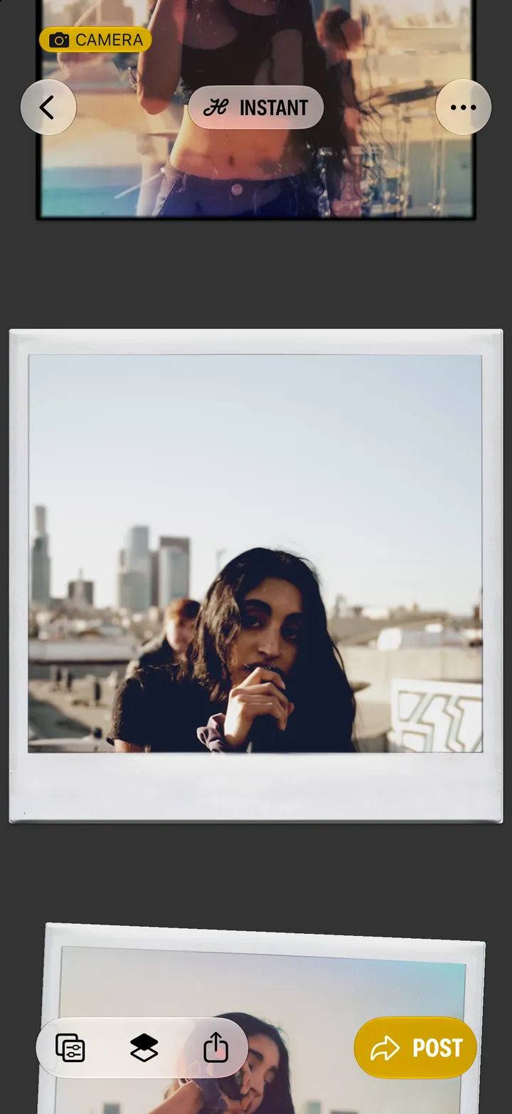 Step 1: Open the photograph and tap Edit