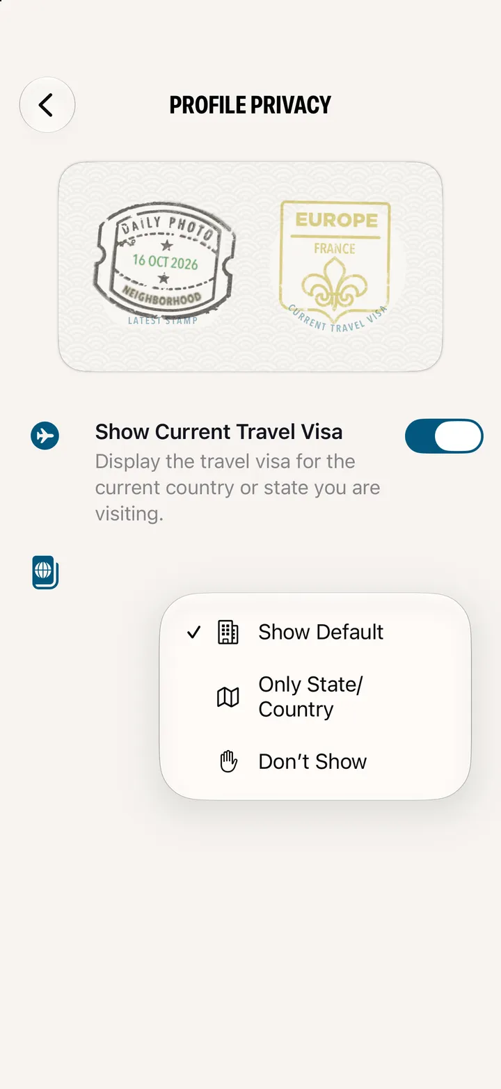 Step 5: Pick Only State/Country, or Don’t Show