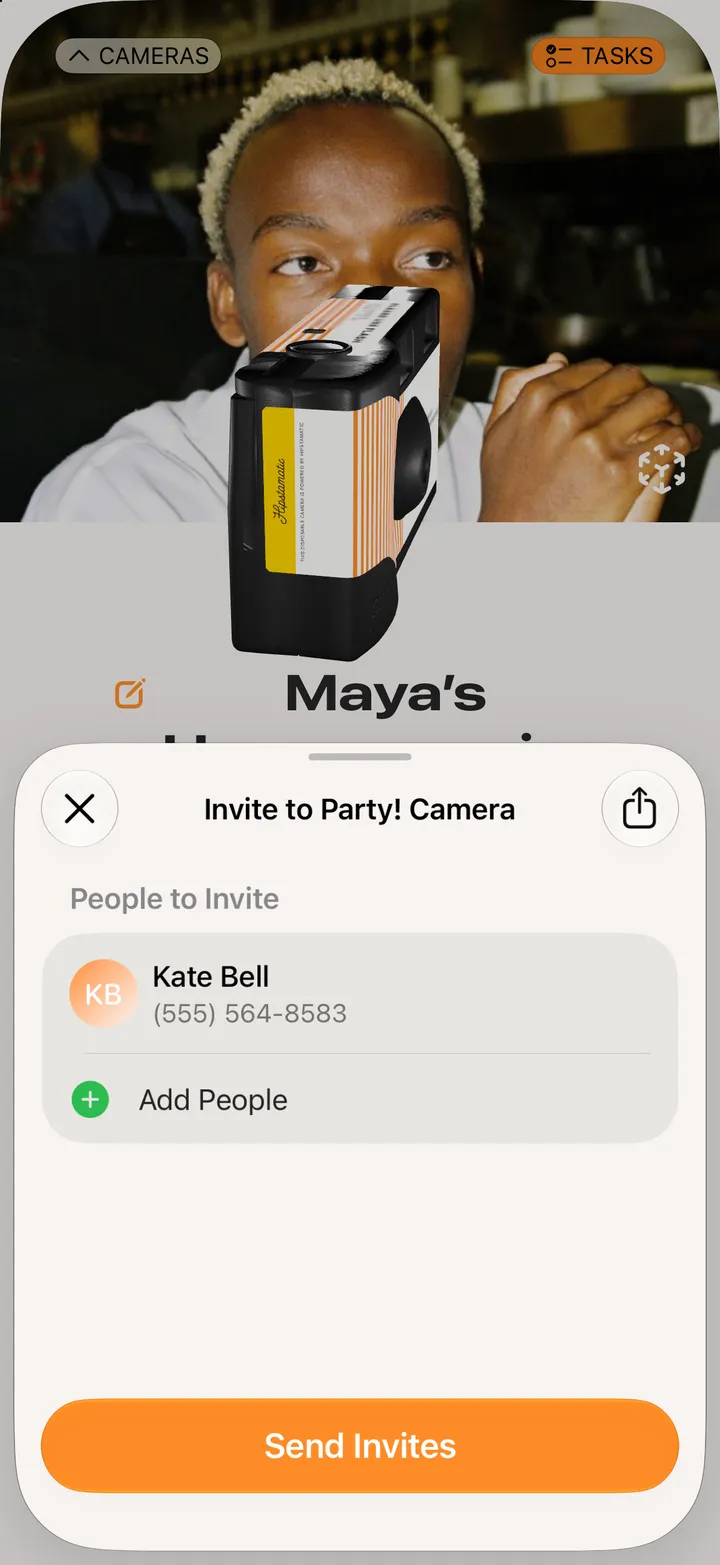 Step 4: Tap Send Invites
