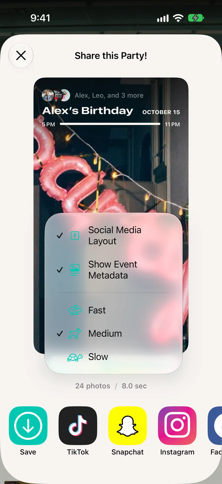 Step 3: Pick a speed