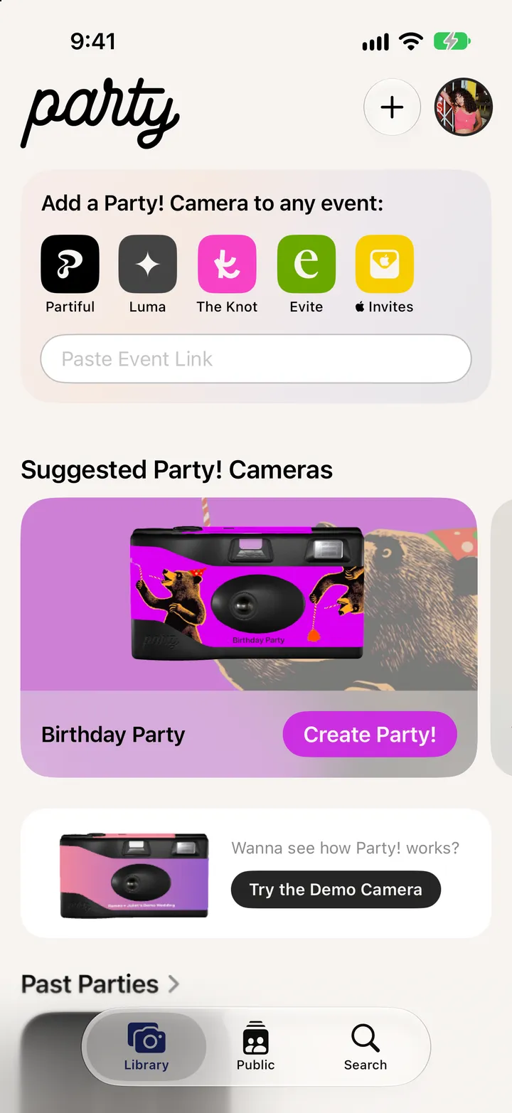 Step 1: Tap +