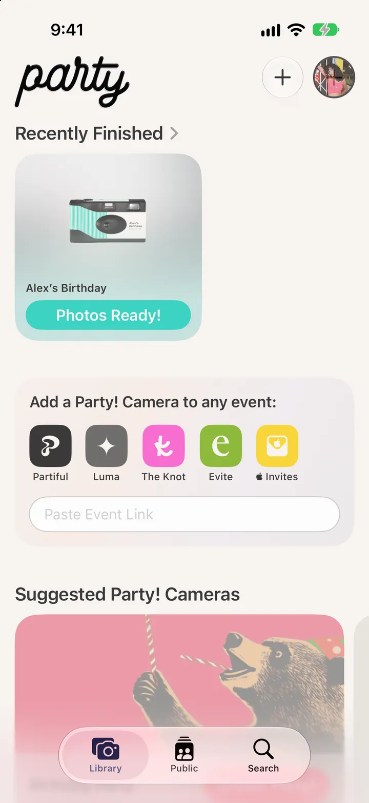 Step 2: Tap Photos Ready!