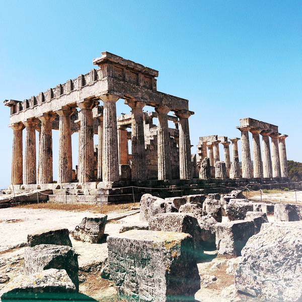 A photograph shot with the Aegina combo
