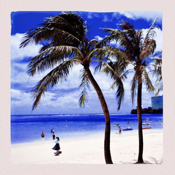 A photograph shot with the Guam combo