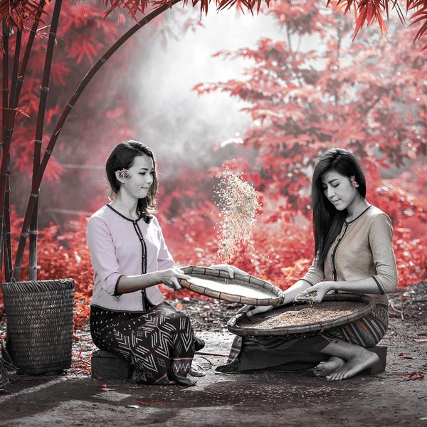A photograph shot with the Laos combo